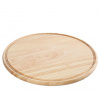 Kulatý podnos na pizzu 33cm, gumovník - Zassenhaus (Podnos na pizzu 33 cm, gumovník - Zassenhaus)