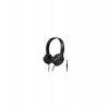 Panasonic RP-HF100ME-K, drátové sluchátka, přes hlavu, skládací, 3,5mm jack, mikrofon, kabel 1,2m, černá (RP-HF100ME-K)