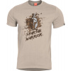 PENTAGON Tričko SPARTAN WARRIOR - khaki (K09012-SW-KH) Veľkosť: L/Regular