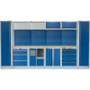 Kvalitní PROFI BLUE dílenský nábytek 3920 x 465 x 2000 mm - MTGS1301AB