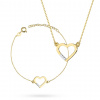 Blink-Blink Diamantový set so Srdiečkami 0.03 ct 9026ZDB