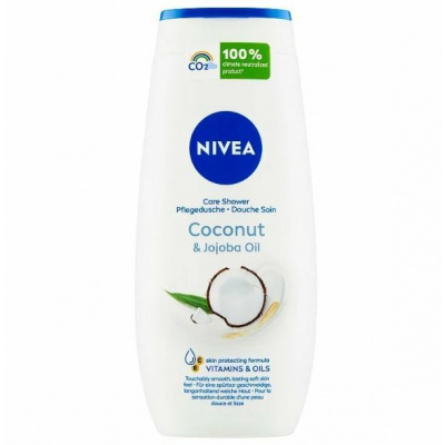 Nivea Coconut & Jojoba Oil sprchový gél 250ml 83606