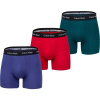 Calvin Klein 3P BOXER BRIEF modrá,červená,čierna Pánske boxerky S