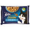 FELIX Sensations Sauces kapsičky - treska / sardinka v omáčke 4x85g