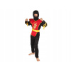Kostým pre chlapca - Boland Ninja Master Junior Black/Red MT kostým (Kostým pre chlapca - Boland Ninja Master Junior Black/Red MT kostým)