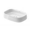 Duravit Zencha - Umývadlo na dosku, 55x39 cm, bez prepadu, DuraCeram, biela 2373550079