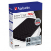 SSD Externá Verbatim Store N Go, 53250, 512GB, čierny, USB-A/Micro-B, obsahuje adaptér USB-A na USB-C(TM), 2.5