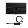 EMOS CITY LEAF-C600 pokojová anténa DVB-T2, DAB, filtr LTE/4G/5G