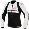 bunda STELLA SMX AIR, ALPINESTARS (světle šedá/černá/růžová, vel. L)