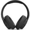 JBL Tune 720BT Black bezdrátová sluchátka přes uši, Bluetooth 5.3, až 76 hodin a rychlé dobití, černá