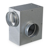 KSA 125-2E - Tichý kovový potrubný radiálny ventilátor, ø123mm, 530m³/h, 230V, 120W