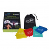 KINE-MAX PROFESSIONAL RESISTANCE BAND KIT - SET POSILOVACÍCH GUM - LEVEL 1-4