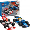 LEGO Pretekárske autá F1 Williams Racing a Haas F1 60464