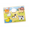 Puzzle na podložke Viga 44702 7 dielikov - farma