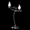 Luxera s.r.o. LUXERA 1224 FLAMENGO 2xG9/40W, CHROME, TABLE