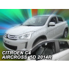 Deflektory okien CITROEN C4 AIRCROSS 5-dver. od r. 2012 → (+ zadné 2 ks)