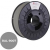 Tlačová struna (filament) C-TECH PREMIUM LINE, PLA, šedý hliník, RAL9007, 1,75 mm, 1kg
