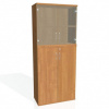 Policová skriňa Strong, zámok, 80x192x40 cm, jelša/jelša
