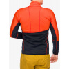 Mikina na zips Hannah Niro - spicy orange/anthracite mel