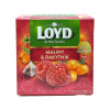 Loyd Bylinno ovocný čaj aromatizovaný s príchuťou maliny s rakytníkom 20 x 2 g