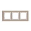 Kontakt Simon 3-rámček Simon54 NATURE svetlý betón/biela betónový DRN3/91