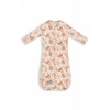 Sleepee Spací pytel pro miminko Sleepee Third Step Swaddle Vintage Animals Almond