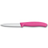 VICTORINOX Nôž s vlnitým ostrím Swiss Classic 8 cm, 6.7636.L115, ružový
