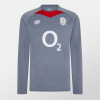 Umbro England Rugby Training Top 2024 Mens Gray/Red XL