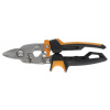 Nožnice FISKARS POWERGEAR na krútené čepele z plechu 1027212 10290