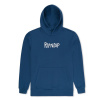 RIPNDIP - Mikina Rubber Logo Pacific Blue Veľkosť: M