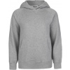 NEUTRAL O 13101 / Detská mikina s kapucňou z bio bavlny - šport grey 104-110