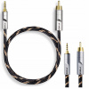 FiiO LL-RCA1S 20 cm Koncentrický audio kábel 3,5 mm pre RCA