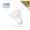 LED 10W CW premium GU10 keramická Spectrum