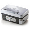 Sendvičovač - Gril - Vaflovač - 3v1 - stříbrný - DOMO DO9136C, příkon 1 000 W, termostat, stříbrný