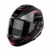 Moto helma Nolan N120-1 Nightlife N-com Flat Lava Grey 25 Šedá L
