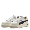 Puma Carina Street Low-Top Trainers Womens Wht/Beig/Blk 8 (42)