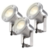 Catalpa sada, 3x 3 W, LED (Sada LED záhradného osvetlenia)