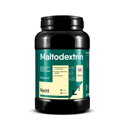 KOMPAVA Maltodextrín 1500g Príchuť: bez príchute