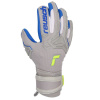 Brankárske rukavice Attrakt Freegel Silver Finger Support Jr 52 72 230 6006 - Reusch 6 šedo-modrá