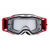Brýle TORP, RedBull Spect (bílé/červené, čiré plexi)