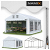 NAMIX stan 8 stien 4 x 6 x 3,1 m (Záhradný párty stan GRAND 4x6, RÔZNE FARBY)