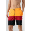 Pánske plavecké šortkyH4L21-SKMT004 oranžovo-červeno-čierne - 4F XXL oranžová