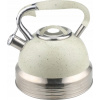 Čajník, kanvica na čaj - Kanvica s píšťalkou 3,5 l. Indukcia plynu mramoru (Čajník, kanvica na čaj - Kanvica s píšťalkou 3,5 l. Indukcia plynu mramoru)