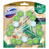 Domestos Aroma Lux White Rose & Tea Tree Oil tuhý WC blok 3 x 55 g
