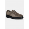 Poltopánky Filling Pieces Derby Suede pánske, hnedá farba, 74922791174