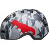 Bell Lil Dětská helma RIPPER matný šedý stříbrný kamosaurus vel. XS (45-52 cm)
