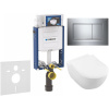 GEBERIT Kombifix súprava 5v1 - inštalačný modul, závesné WC s DirectFlush a Softclose WC sedadlo VILLEROY & BOCH Subway 2.0, tlačidlo Sigma20 Square, 115.883.KH.1 (lesklý chróm), 110.302.00.5 NI6