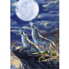 ART PUZZLE Puzzle Vlci za splnu 1000 dielikov