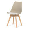 Autronic CT-X7055 WT - Stolička jedálenská, cappuccino plast, CT-X7055 CAP