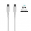 Fixed FIXDLS-CC2-WH dátový 2x USB-C 60 W, 2m, bílý